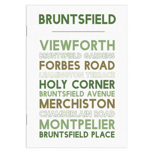 Bruntsfield notebook