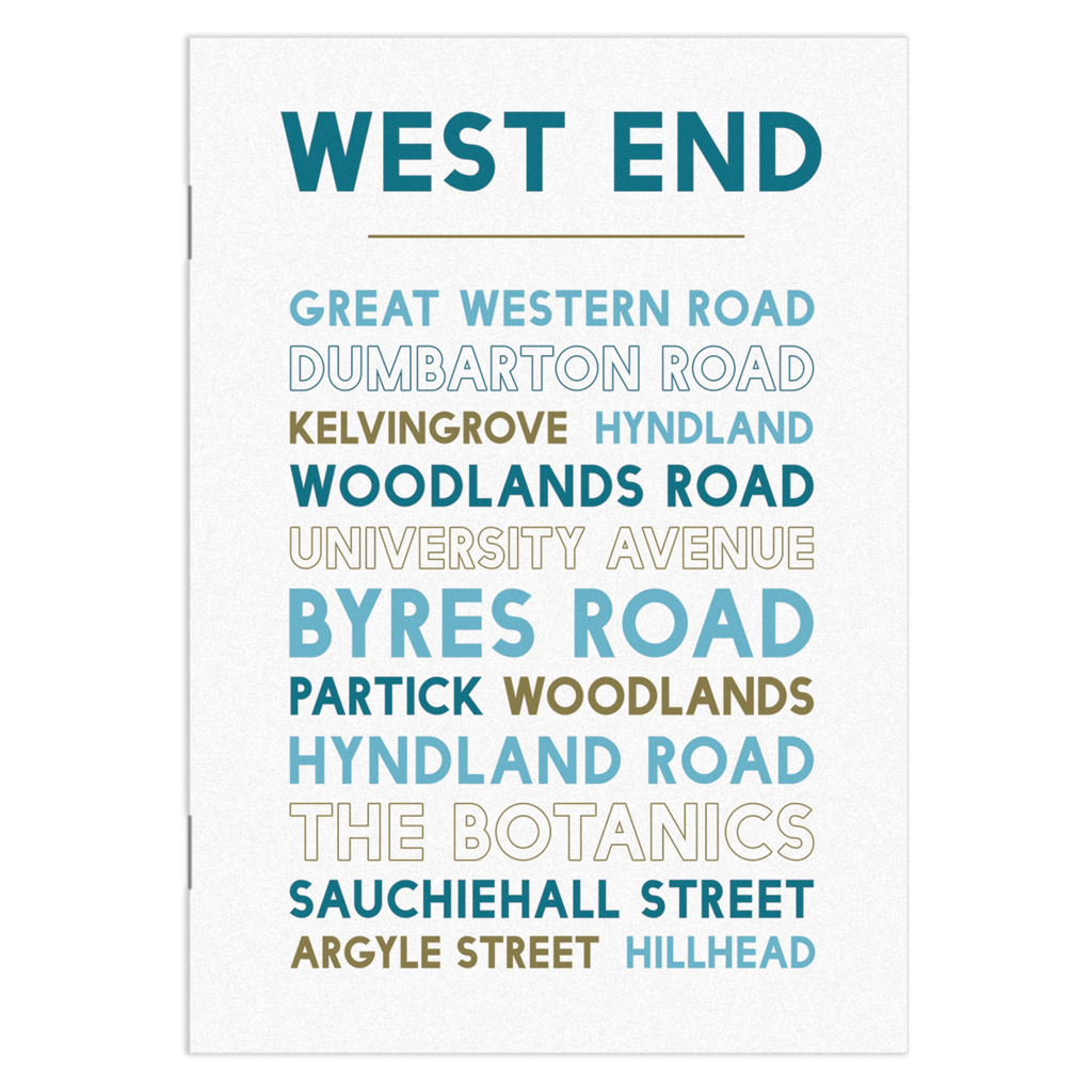 Glasgow West End notebook