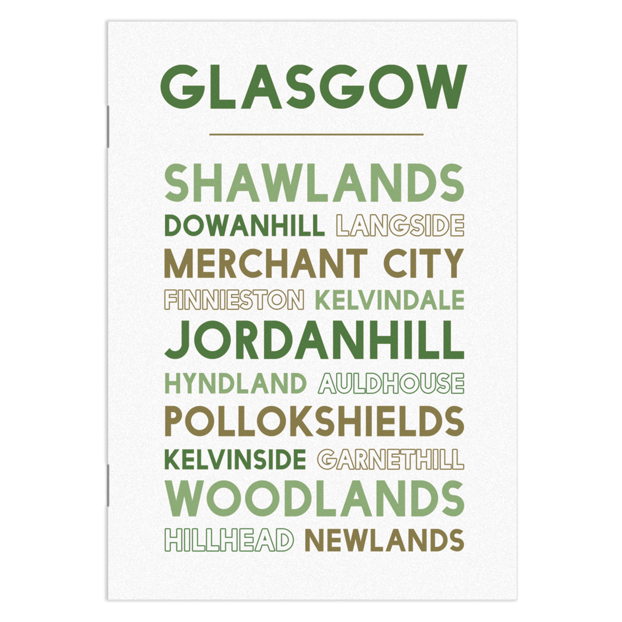 Glasgow notebook