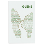 Glens tea towel on a white background