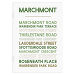 Marchmont notebook