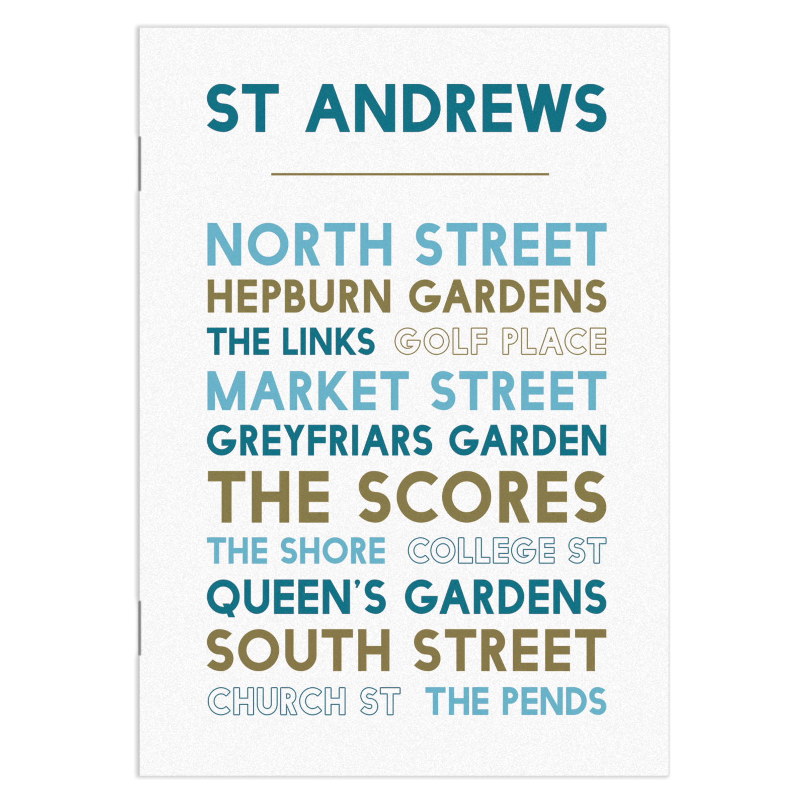 St Andrews notebook