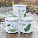 Golf Enamel Mug